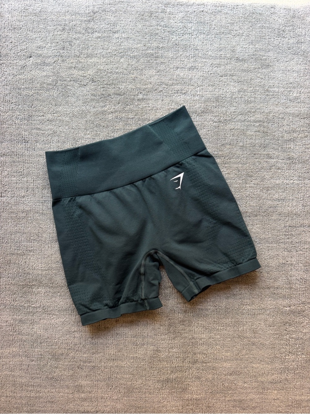 Gymshark Everyday Seamless Shorts Forest Green Size Small